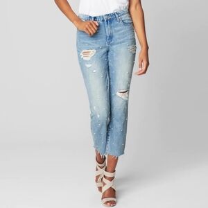 BlankNyc Distressed Pearl Jeans